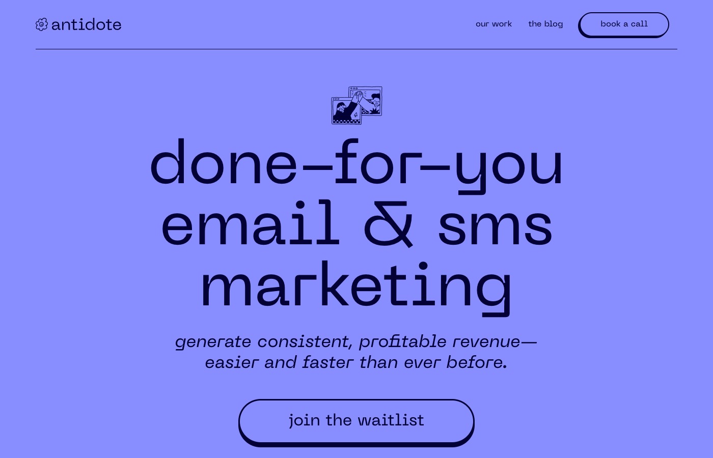 Screenshot de antidote.email