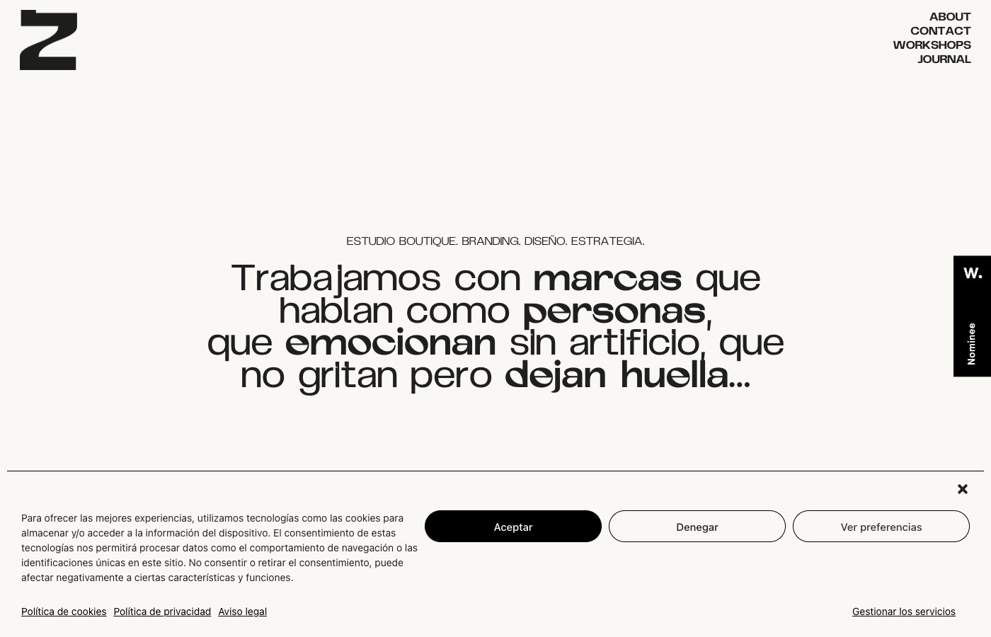 Screenshot de zoomoestudio.com